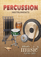 Alfred's Music Playing Cards : Percussion Instruments Cards